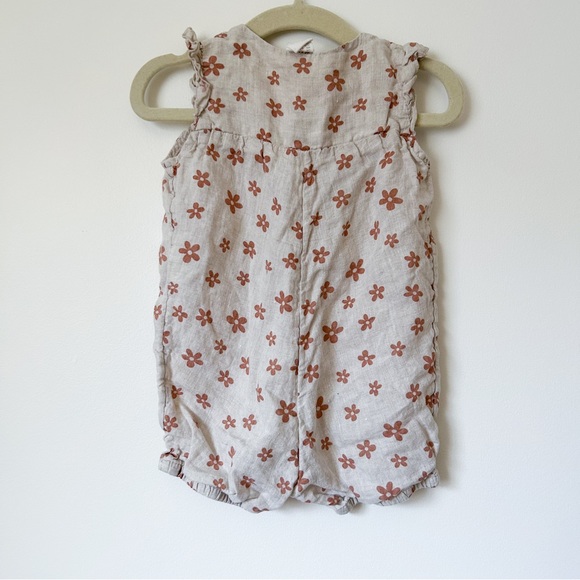 Soft Linen H&M Romper Onesie Size 6-9M - Picture 2 of 3